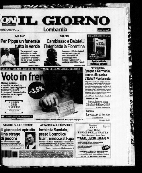 Il giorno del lunedì